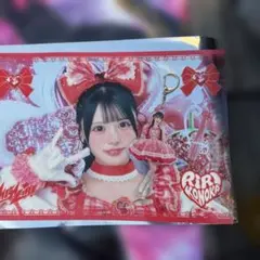 iLiFE! 心花りり　アクリルキーホルダー クリアポスターMEGALiFE!