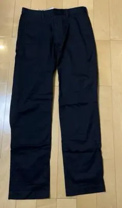 値下げ！★UNIQLO ユニクロ★レギュラーフィットチノ　ネイビー