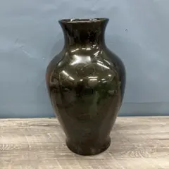 D-壁①【昭和レトロ】花瓶 フラワーベース ヴィンテージ 陶器 和モダン