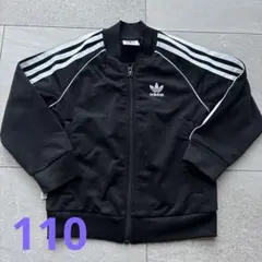 adidas ブラック ジャージ 3本ライン