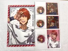 うたプリ 一十木音也 スタンドポストカード クリアカード 缶バッジ セット