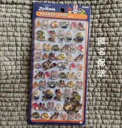 正規品 ボンボンドロップシール ミニ ズートピア