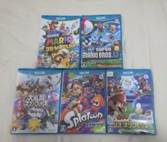 Wii U ゲームソフト 5本セット