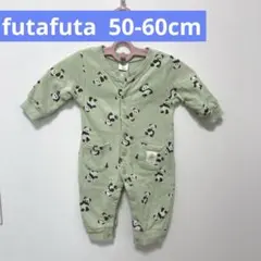 パンダ柄ロンパース 50-60cm