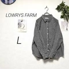 11948 LOWRYS FARM ローリーズファーム ギンガムチェックシャツのサムネイル