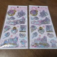 My Melody マイメロ　キラキラカプセルシール　ボンボンドロップ 2枚