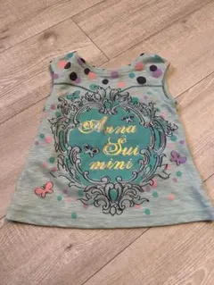 美品　ANNA SUI mini ノースリーブ　90のサムネイル