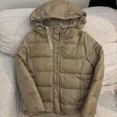 ノーリーズ　ブラウン フード付き ダウンジャケット　36