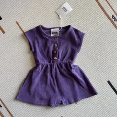 最終値下げ　新品　STUDIO BOHEME loulou ショートロンパース