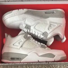 AIR JORDAN 4 TECH WHITE 27.5cm aj4 白