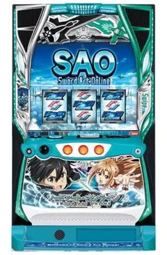 SAO実機 メルカリ便にて配送　簡易ユニット（データカウンター可能） スロット ソードアート・オンライン 大都技研 中古スロット