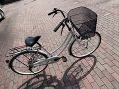 直接の引き渡しのみ】ママチャリ自転車26インチ - メルカリ