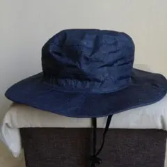 未使用 Columbia グレー ハット アゴヒモ 刺繍 OMNI-TECH M