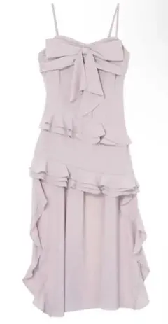 【美品】eat me <ラッフルアシンメトリーワンピース