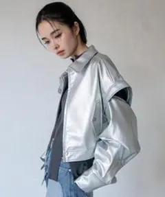 2025年最新】VACANCY レザージャケット・ライダースの人気アイテム