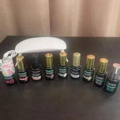 セリア　ジェルネイル　セット