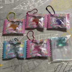 グミ&ミニポーチ グミチュアチャーム サンリオ 6個セット