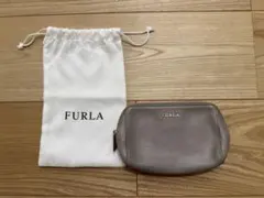 FURLA ポーチ グレージュ 大人女子
