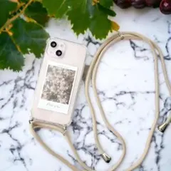 iPhone13mini ケース スマホカバー チェーン 可愛い