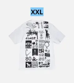 stussy SARA Tee 白 XXL ステューシー サラ Tシャツ