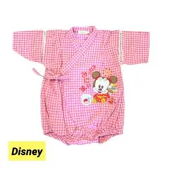 Disney/ディズニー ベビーミニー刺繍 ロンパース ベビー甚平