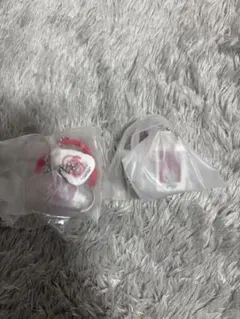 ハローキティ かわいいおもちゃ ミニチュアチャーム 2種セット