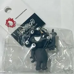 黒ミャクミャク C PVCマスコット キーホルダー 万博 ブラック