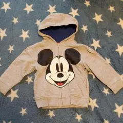 H&M　ミッキーマウス　パーカー
