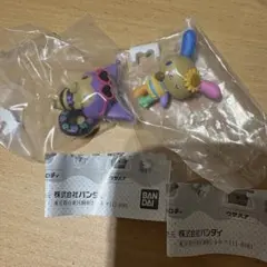 サンリオ　みんなでバカンスフィギュア　日焼けガチャ　クロミ&ウサハナ