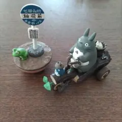 トトロ チョロQフィギュア バス停付き