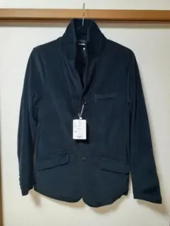 新品　未使用　タグ付き　ネイビー ジャケット M　柔らか素材