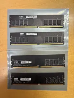 【中古】KLEVV DDR4 2666MHz メモリー　計32GB 8GB×4