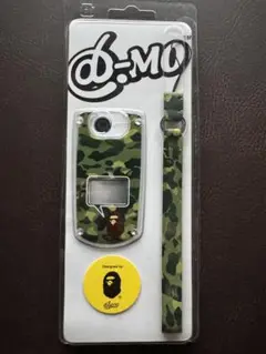 BAPE スター迷彩柄 iPhoneケース ストラップ付き