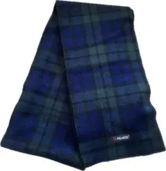 POLARTEC チェック柄 フリースマフラー