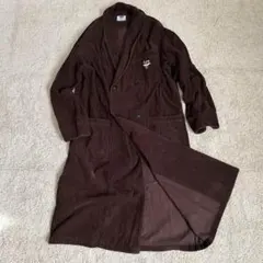 リー ロングコート ジャケット コーデュロイワークコート ロゴ刺繍 秋冬コーデ