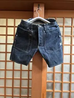 SASSAFRAS デニムショートパンツ Mサイズのサムネイル