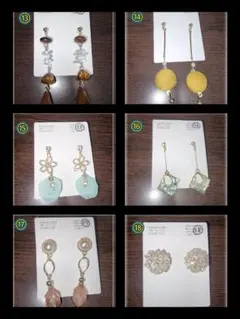 ピアス 6点セット⑬～⑱C バラ売り可♡