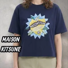☆美品 メゾンキツネ 総柄 オープンカラー 半袖シャツ アロハシャツ