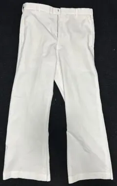 DSCP ホワイト チノパン ストレートフィット