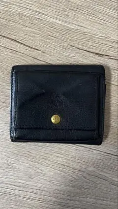 イルビゾンテ　財布　二つ折り　ネイビー