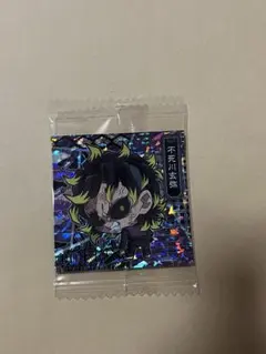 11-19不死川玄弥 鬼滅の刃シールウエハースシールホログラムレア