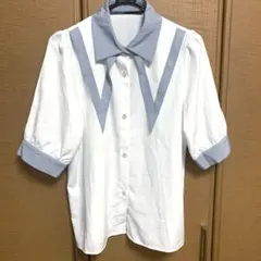 デザイン 襟 ブラウス