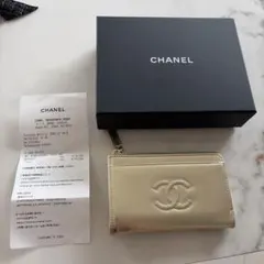 CHANEL カードホルダー コインケース ゴールド