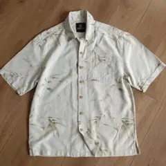 JAMAICA JAXX アロハシャツ/シルク100%/A28/古着/M