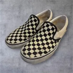 Vansバンズ チェッカーパターン スリッポン UA CL SLIP ONのサムネイル