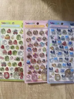 正規品　たまごっち　ボンボンドロップ　シール　みみっち　まめっち　くちぱっち