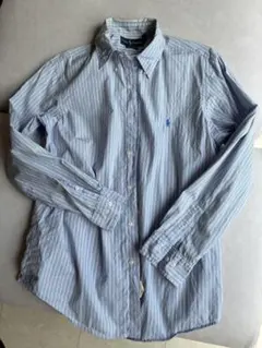Ralph Lauren 長袖シャツ ライトブルー 9号 | Mercari