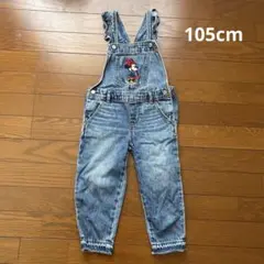 【完売品】GAP baby × Disney デニム オーバーオール 105cm