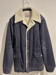 襟ボアジャケット