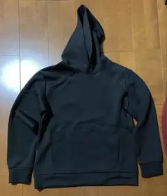 COMME CA ISM ブラックパーカー L